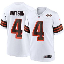 Nike Men's Cleveland Browns Deshaun Watson #4 Alternate White Game Jersey