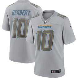 Pro Standard Justin Herbert Los Angeles Chargers Mesh Baseball Button-up T- shirt At Nordstrom in Blue for Men