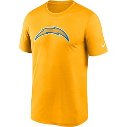Nike Men's Los Angeles Chargers Legend Logo Gold T-Shirt