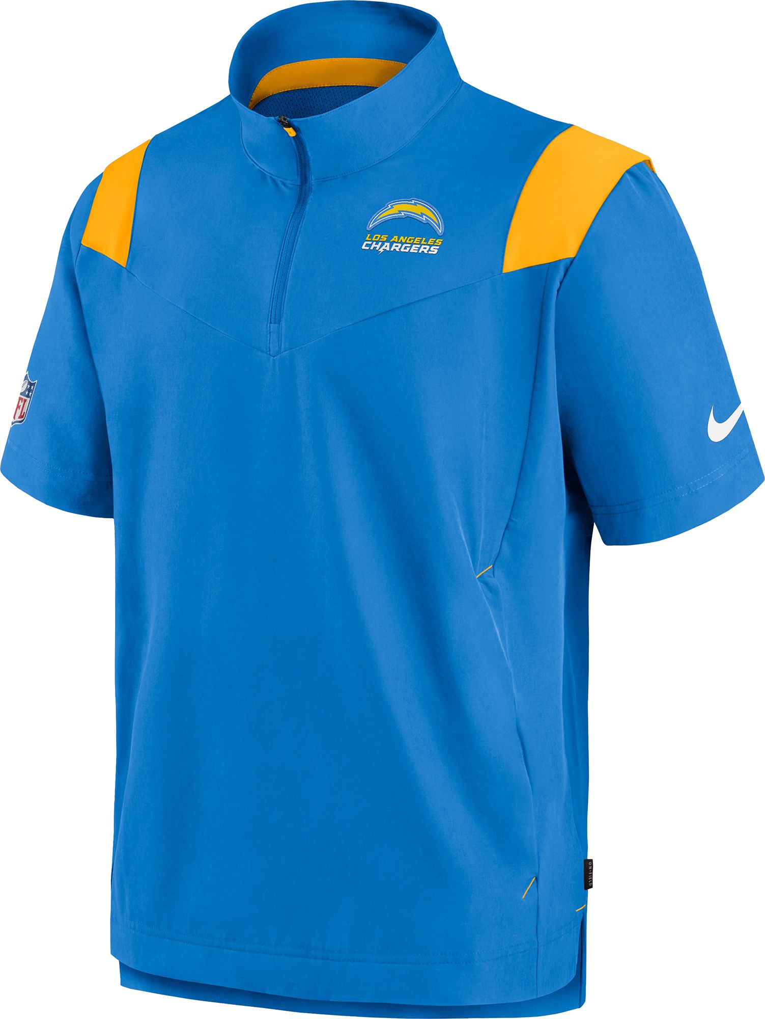 Dick's Sporting Goods Nike Men's Los Angeles Rams Sideline Therma-FIT Light  Blue Pullover Hoodie