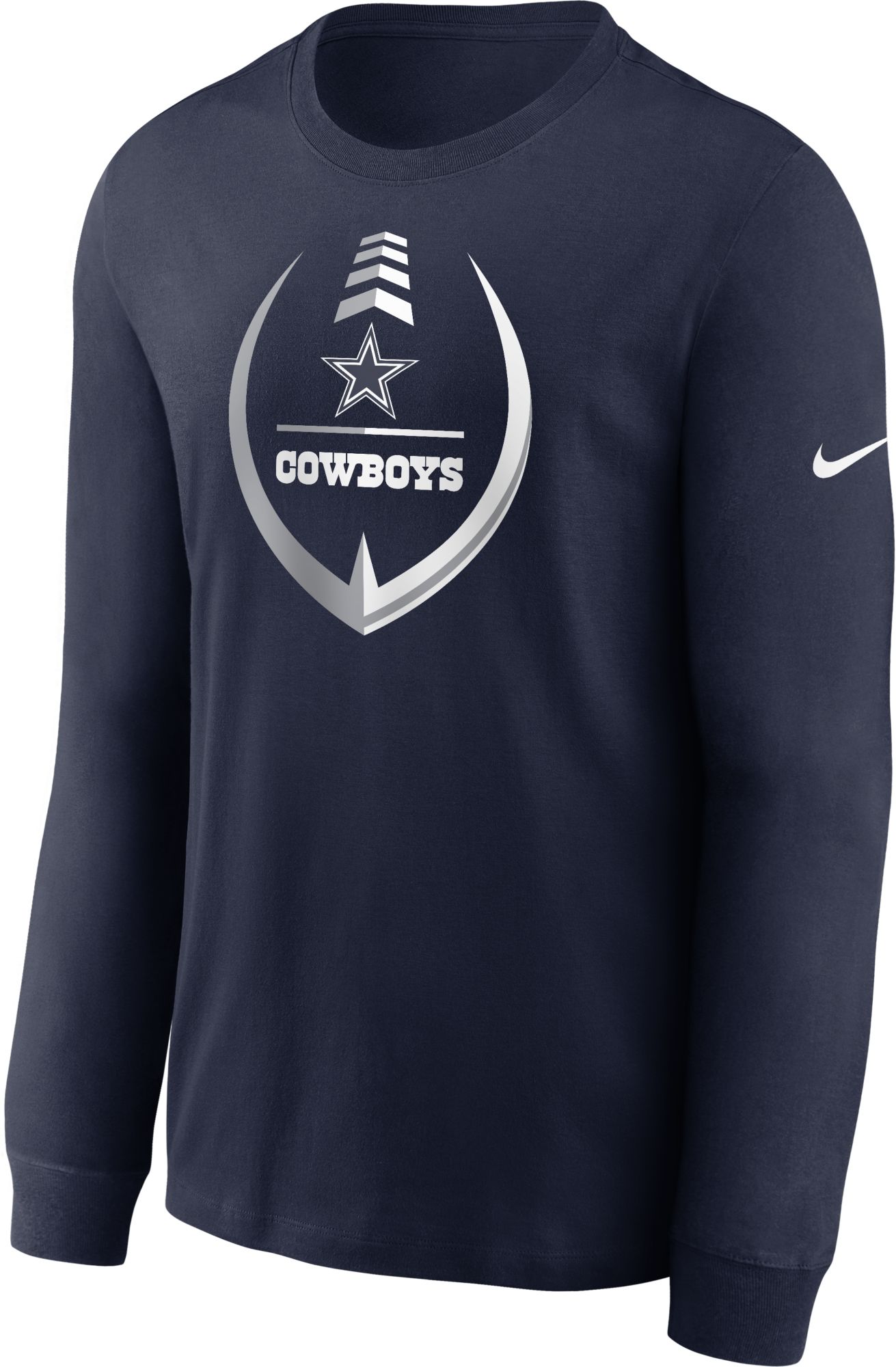 Nike / Men's Dallas Cowboys Legend Icon Blue Long Sleeve T-Shirt