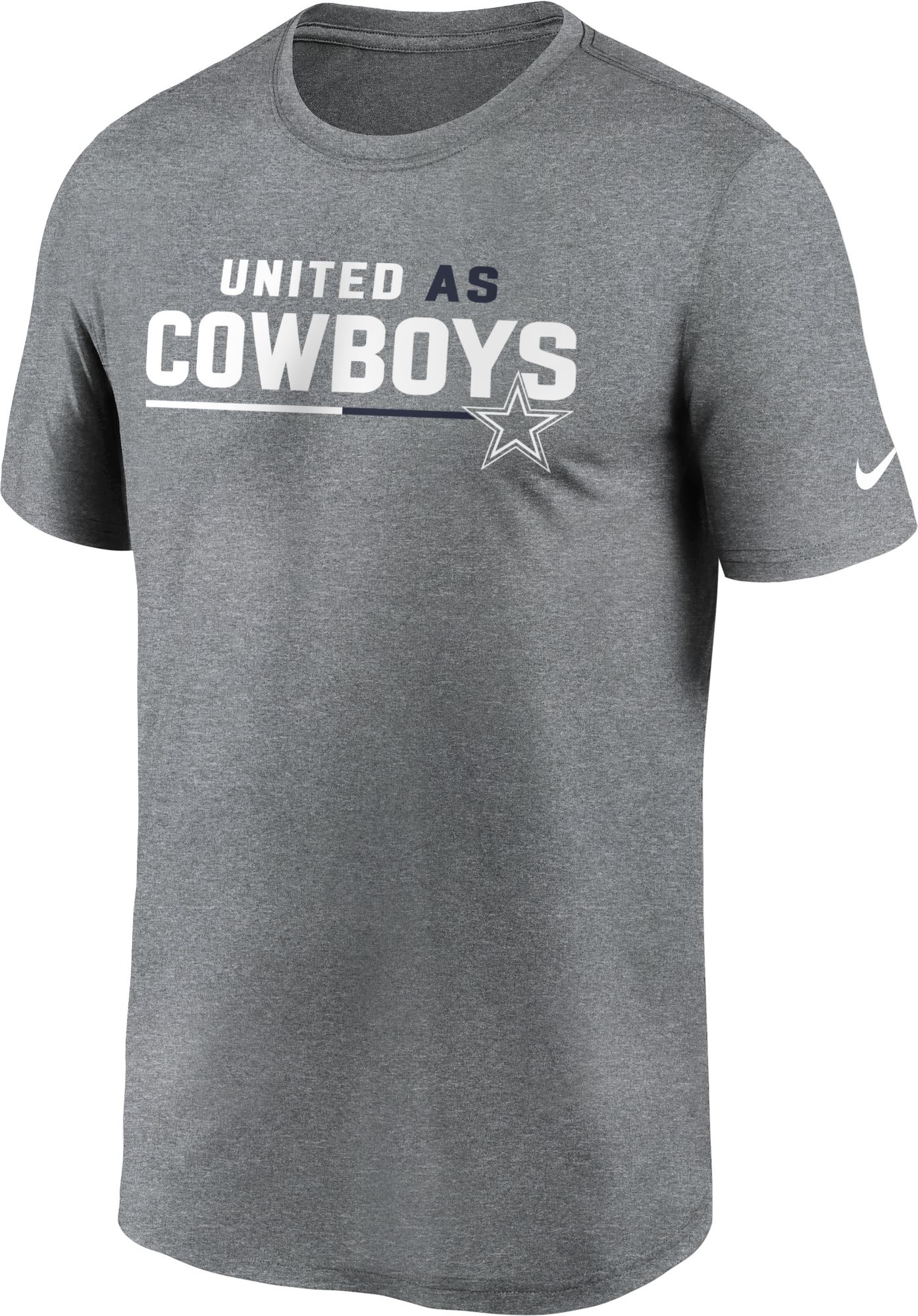 Nike / Men's Dallas Cowboys United Grey T-Shirt