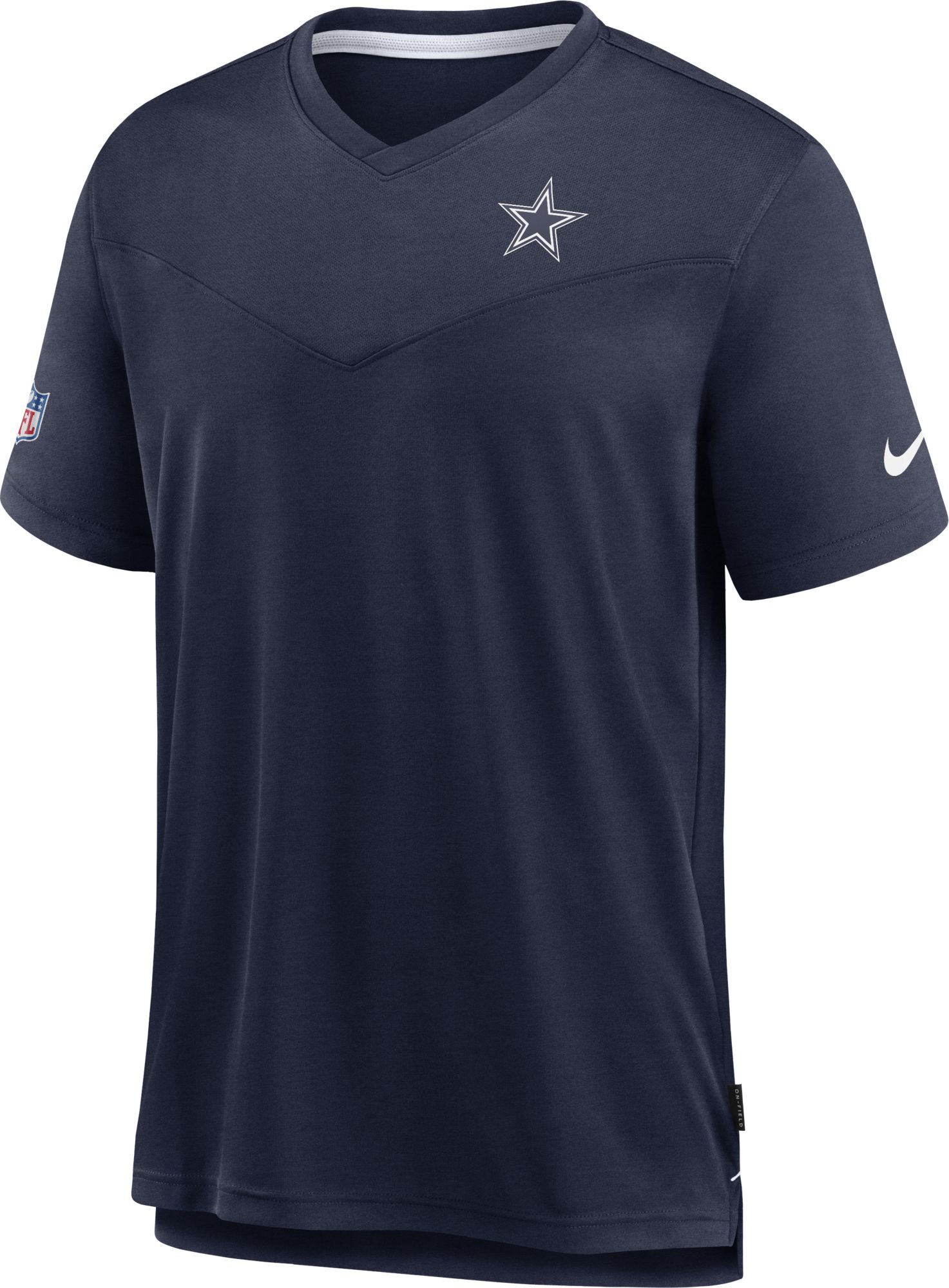 Dick's Sporting Goods Nike Men's Dallas Cowboys Sideline Therma-FIT Navy Pullover  Hoodie