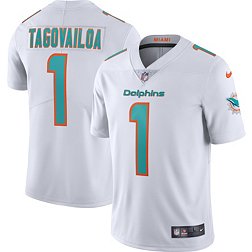 Nike Men's Miami Dolphins Tua Tagovailoa #1 Vapor Limited White Jersey