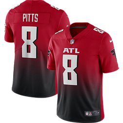 Nike Men's Atlanta Falcons Kyle Pitts #8 Vapor Limited Alternate Red Jersey