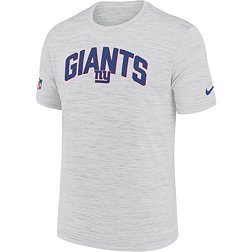 Nike Men's New York Giants Sideline Legend Velocity White T-Shirt