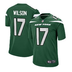 Nike Men's New York Jets Garrett Wilson Green Game Jersey