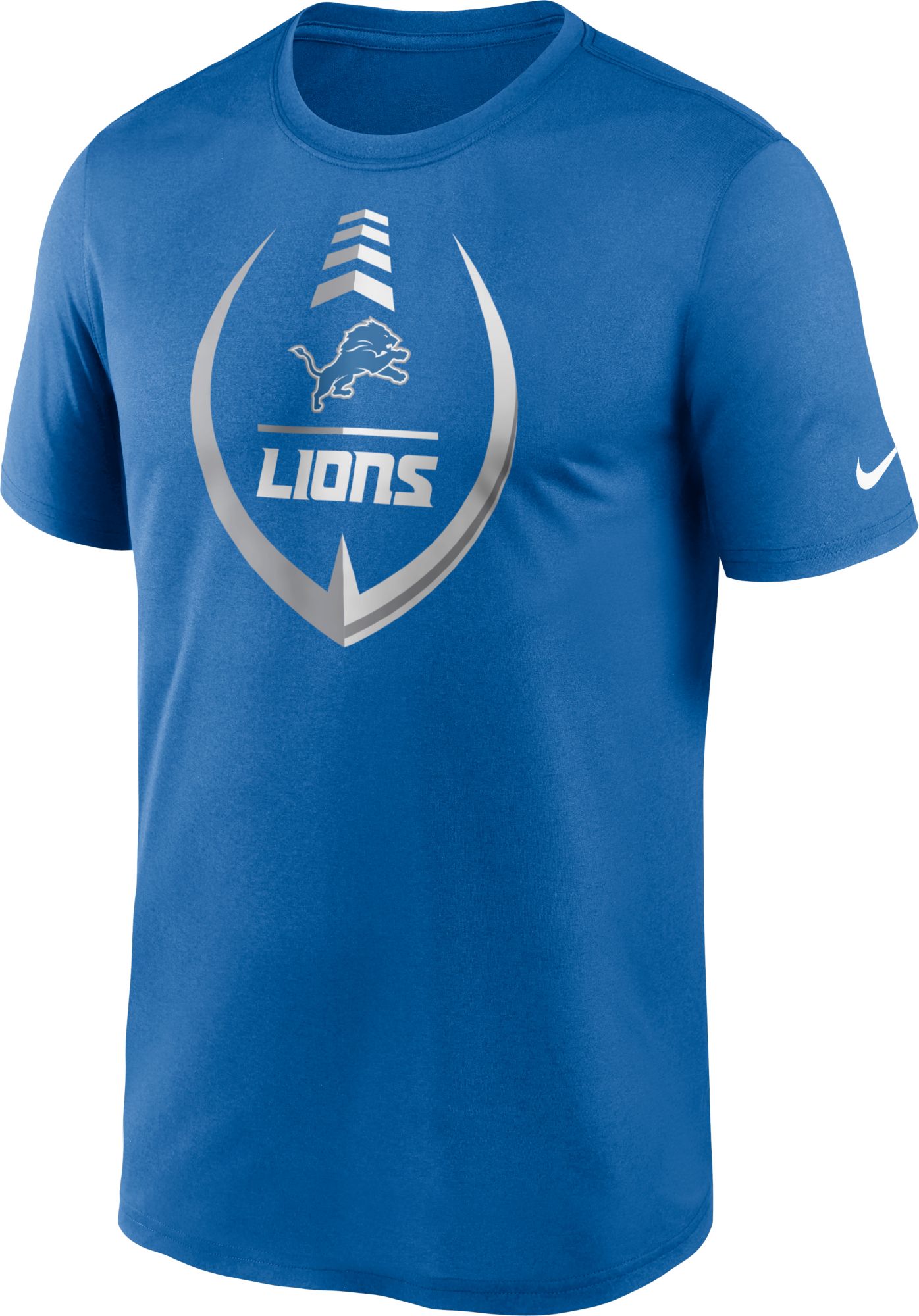 Nike / Men's Detroit Lions Legend Icon Blue T-Shirt