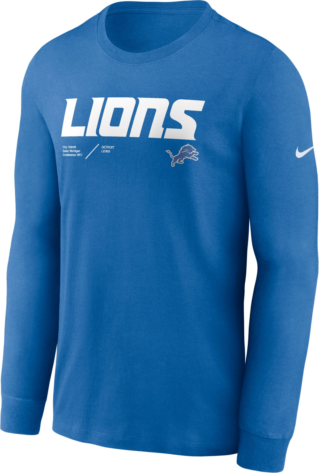 Detroit lions dri clearance fit shirts