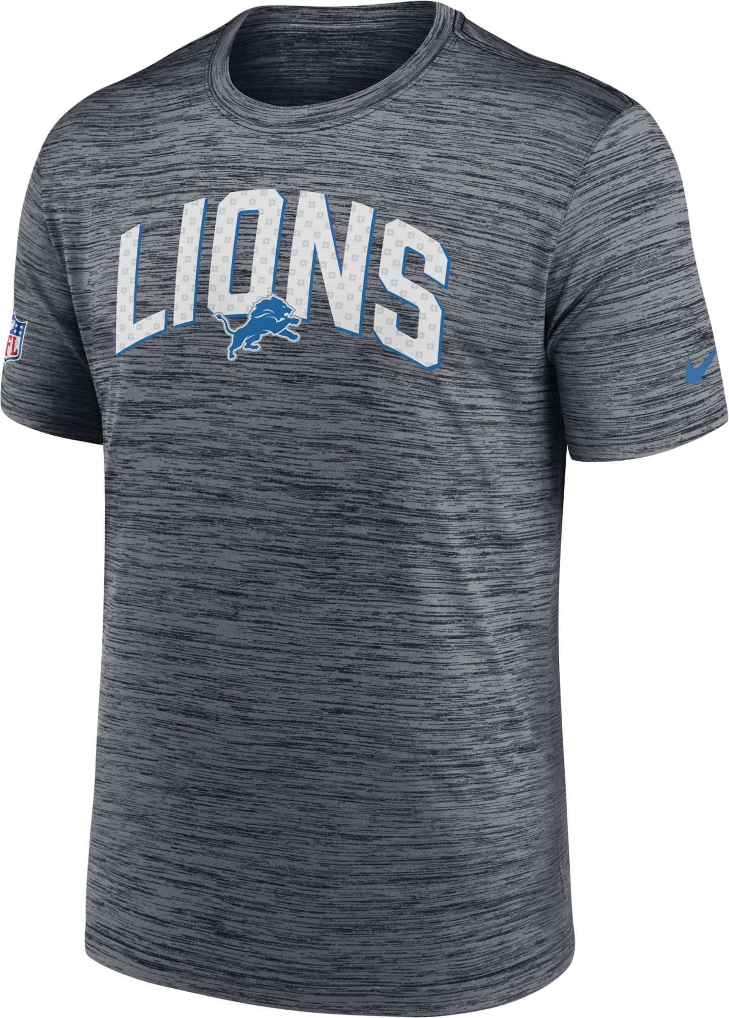 Nike / Men's Detroit Lions Sideline Legend Velocity Grey T-Shirt