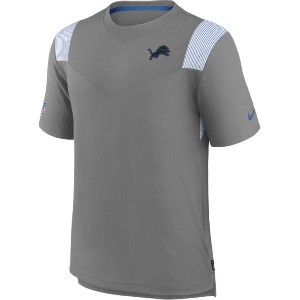 Nike Men's Detroit Lions Sideline Player Grey T-Shirt
