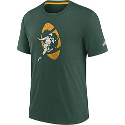 Nike Men's Green Bay Packers Historic Logo Green T-Shirt