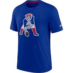 Nike Men's New England Patriots Historic Logo Royal T-Shirt