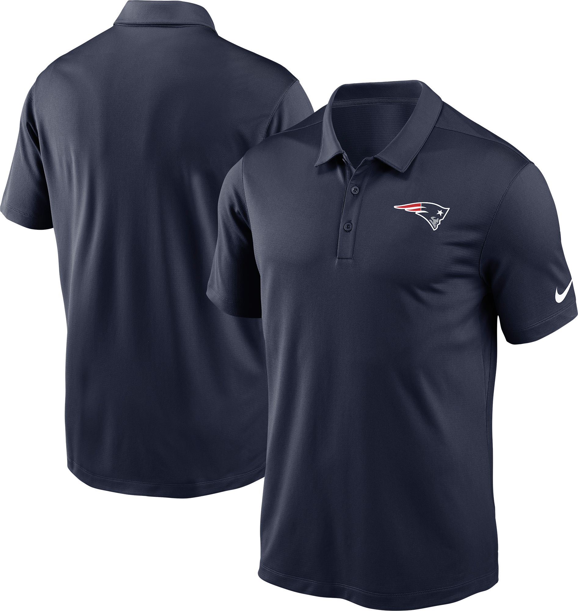 Nike / Men's New England Patriots Franchise Navy Polo