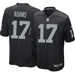 Nike Men's Las Vegas Raiders Davante Adams #17 Black Game Jersey