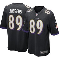 Nike Men's Baltimore Ravens Mark Andrews #89 Reflective Black Limited Jersey