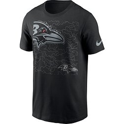 Nike Men's Baltimore Ravens Reflective Black T-Shirt