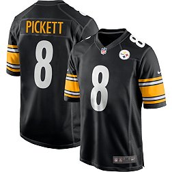 Nike Men's Pittsburgh Steelers Kenny Pickett #8 Black Game Jersey