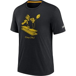 Nike Men's Pittsburgh Steelers Historic Logo Black T-Shirt