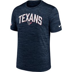 Nike Men's Houston Texans Sideline Legend Velocity Navy T-Shirt