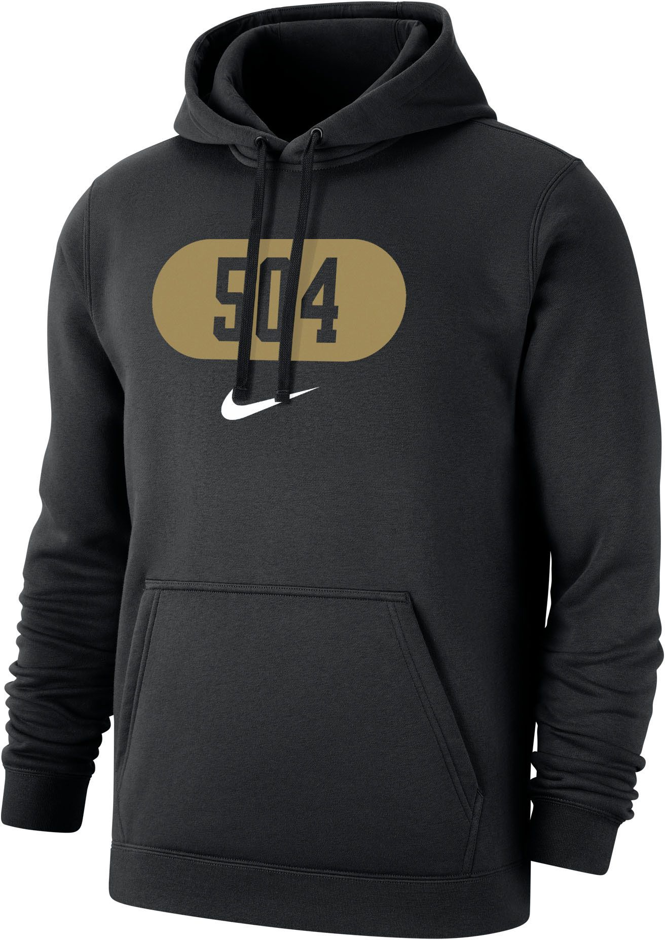 Nike Men's New Orleans 504 Area Code Black Hoodie