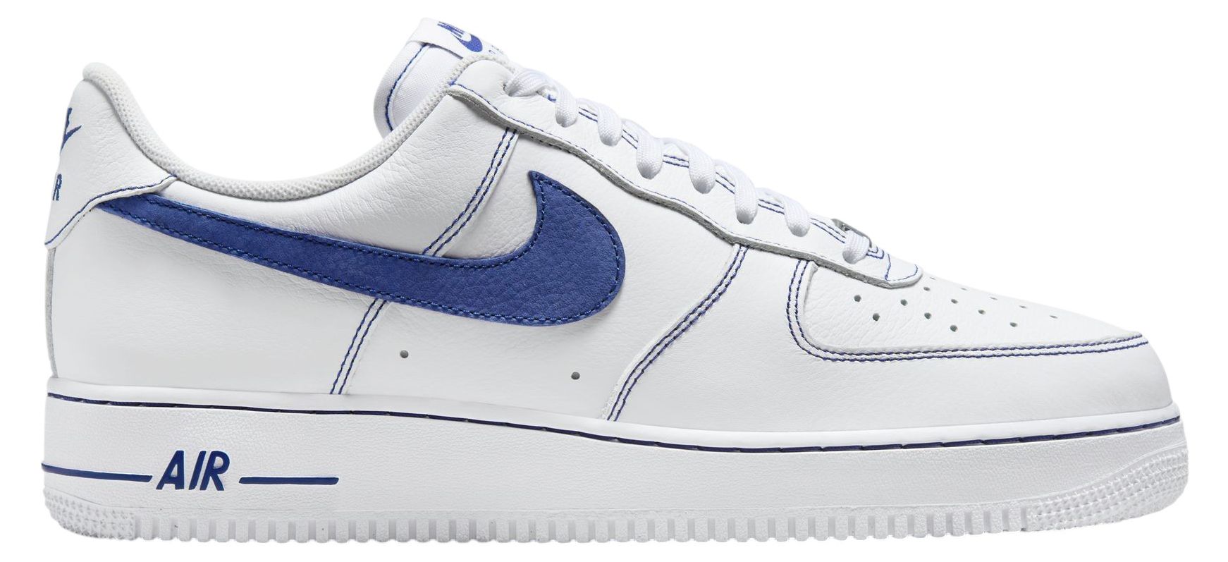 White/Deep Royal