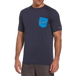 Nike Swim Men's Outline Logo Short Sleeve Hydroguard