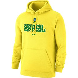 Nike Brazil '22 Club Yellow Pullover Hoodie