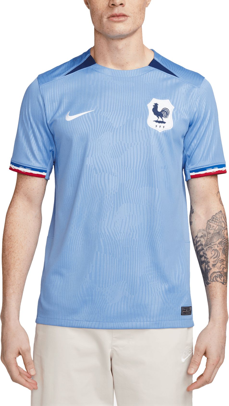 Men's Replica Nike Mbappe France Home Jersey 2022 DN0690-410