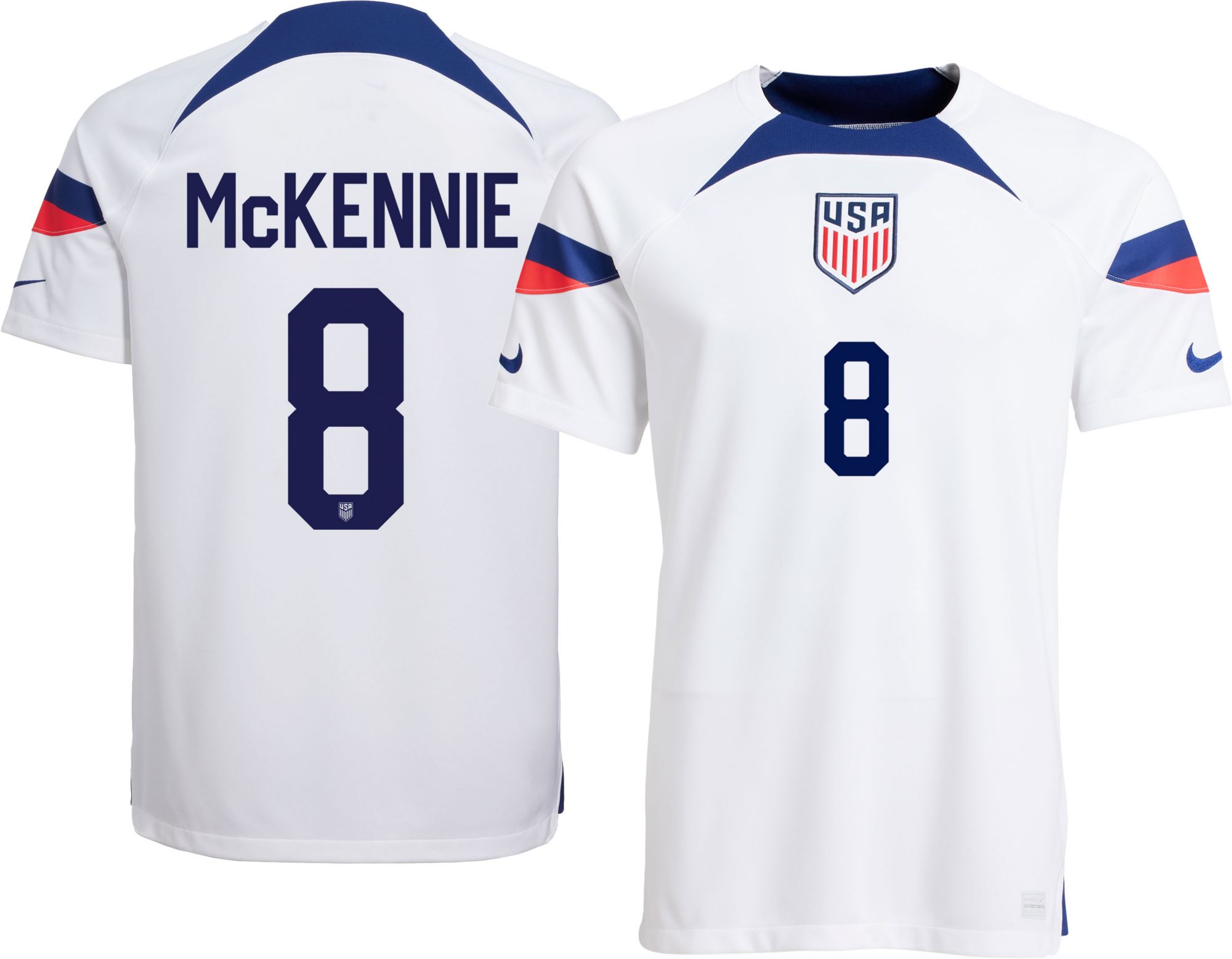 Men's Replica Nike Weston McKennie USMNT Away Jersey 2022 DN0705-454 –  Soccer Zone USA