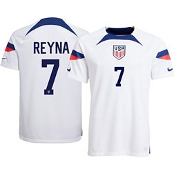 Nike USMNT '22 Giovanni Reyna #7 Home Replica Jersey