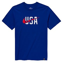 Nike USMNT '22 Swoosh Blue T-Shirt
