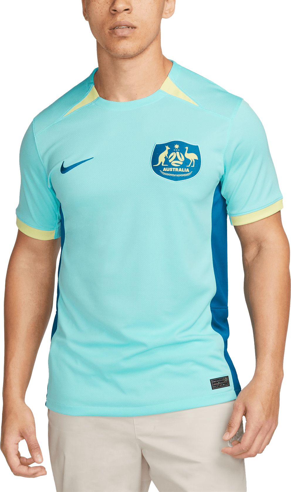 Australia No8 Luongo Away Soccer Country Jersey