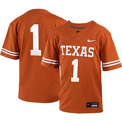 Nike Toddler Texas Longhorns #1 Burnt Orange Untouchable Game Football Jersey