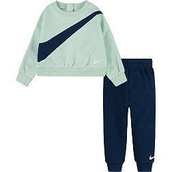 Nike Toddler Swoosh Essentials Fleece Crewneck and Joggers Set