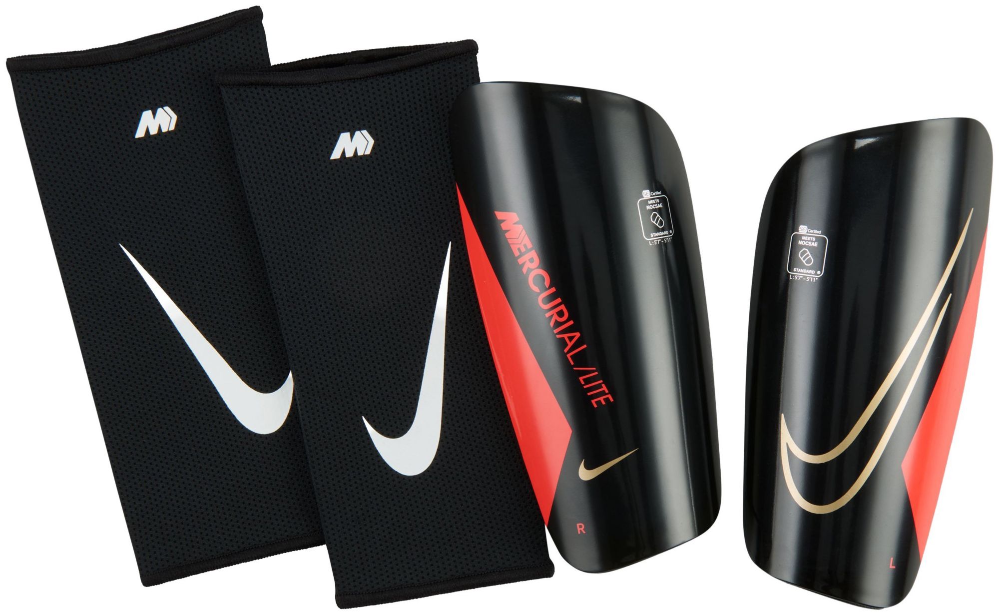 Black/Bright Crimson