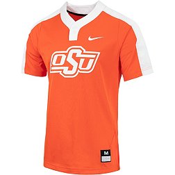 Nike Oklahoma State Cowgirls Orange Two Button Replica Softball Jersey
