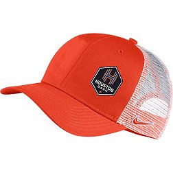 Nike Houston Dash 2023 Logo Orange Snapback Adjustable Trucker Hat