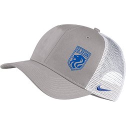 Nike OL Reign FC 2023 Logo Grey Snapback Adjustable Trucker Hat