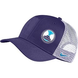Nike Orlando Pride 2023 Logo Purple Snapback Adjustable Trucker Hat