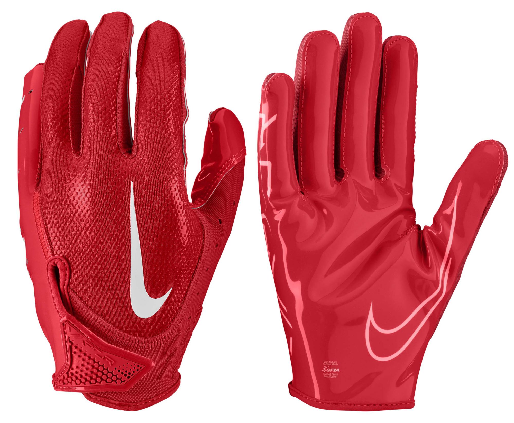 Nike Vapor Jet 7 NCAA Iowa State Receiver Football Gloves DX4936-630 Men's  2XL