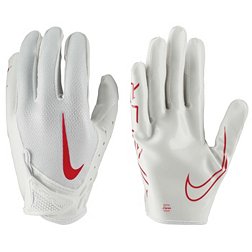 Nike Vapor Jet Football Gloves Receiver Sticky Red CV1253-652 Men's Size  Small