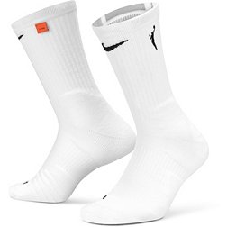 Nike Adult WNBA White Elite Crew Socks