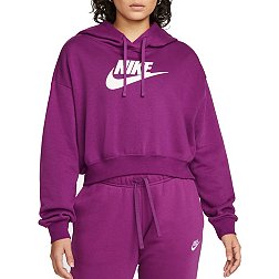 Nike Women's Club Fleece Crop Hoodie