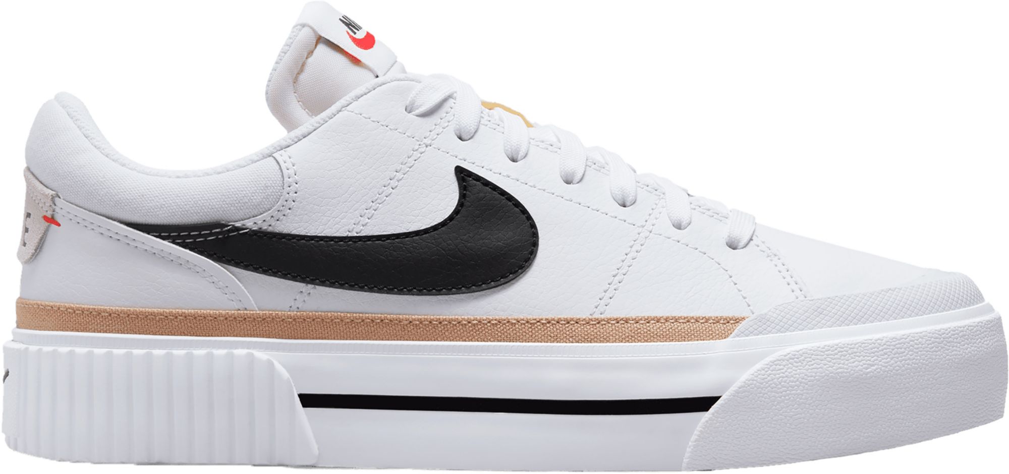 White/Black/Orange