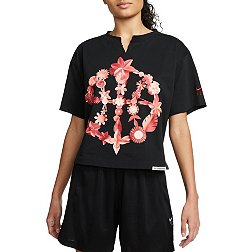 Nike Women's Dri-FIT Standard Issue Cutoff Crew Neck T-Shirt