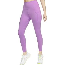 Nike Power Studio Women's Yoga Training Tights Leggings in Purple  Dawn/gunsmoke