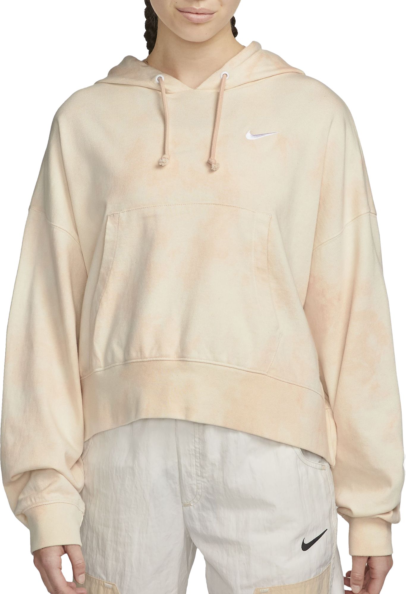 Nike Sportswear Washed Jersey Hoodie.