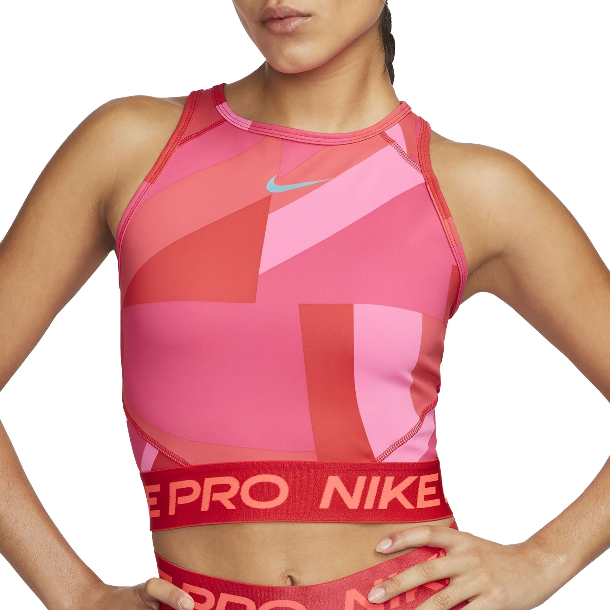 Nike Women's Pro Dri-FIT Cropped Training Tank Top