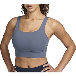 RQYYD Womens V-Back Hollow Longline Sports Bra - Padded Scoop Neck Workout  Crop Tank Top with Built in Bra Black XXL